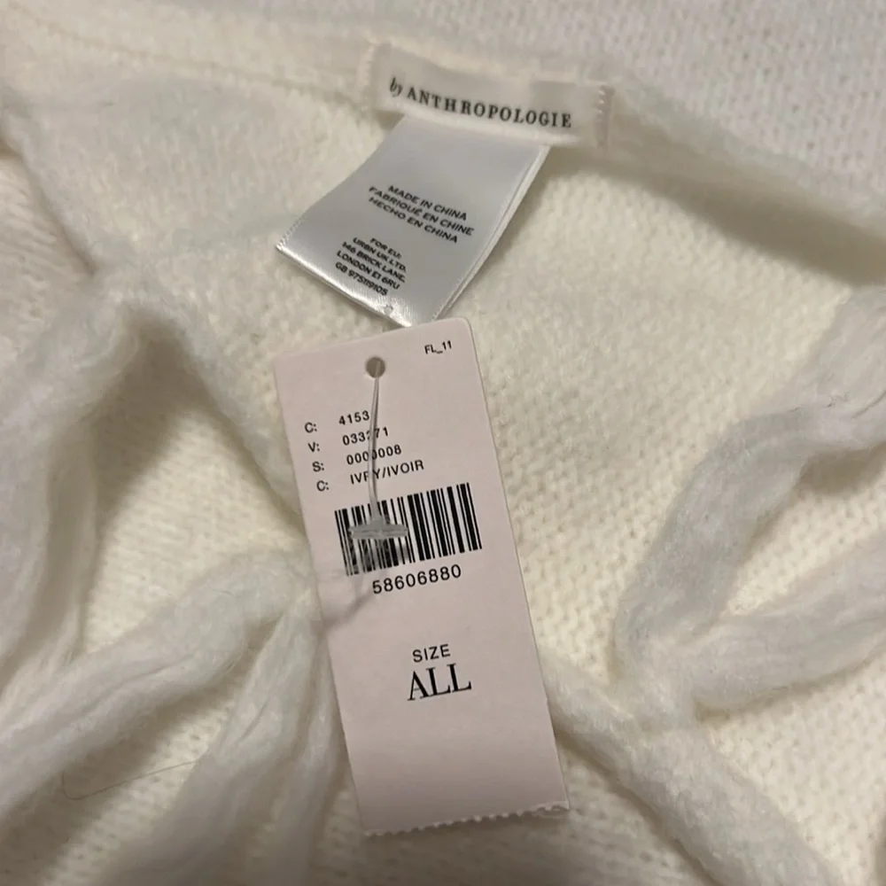 Anthropologie Fringe Scarf  Wrap - Picture 4 of 6